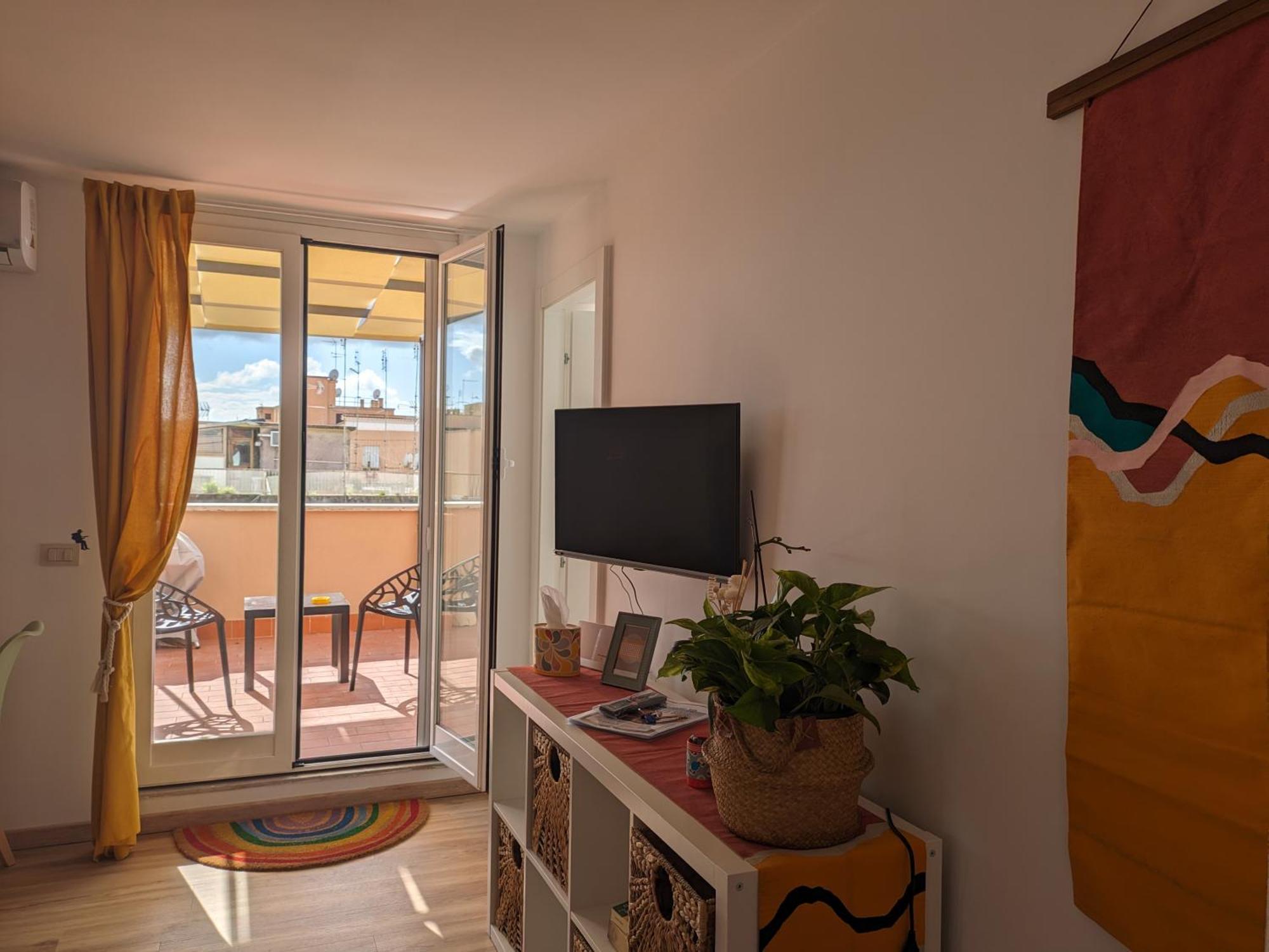 Casetta Sole, Superattico Con Terrazzo Vicino San Pietro, New Рим Экстерьер фото