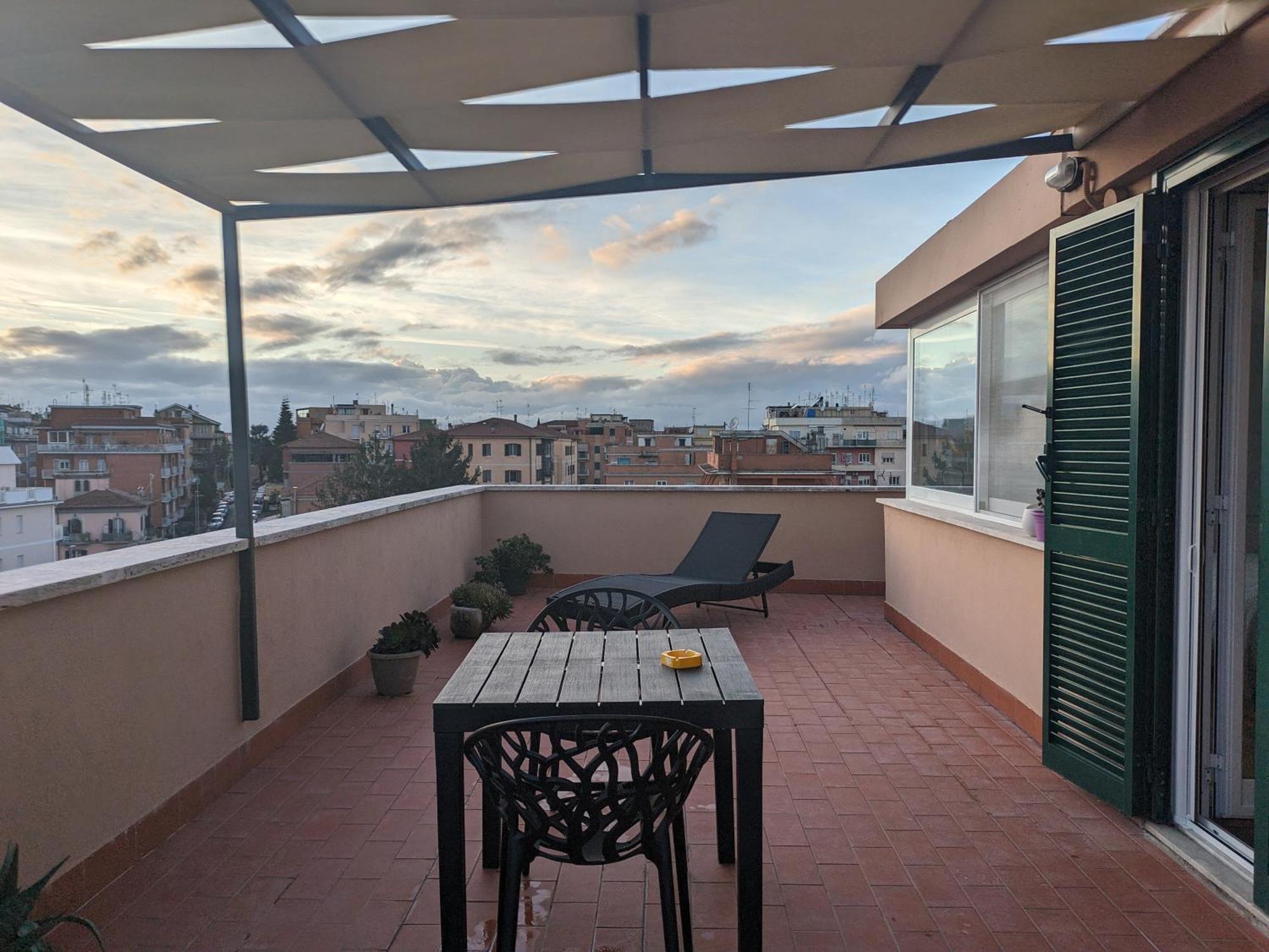 Casetta Sole, Superattico Con Terrazzo Vicino San Pietro, New Рим Экстерьер фото